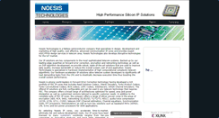 Desktop Screenshot of noesis-tech.com